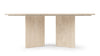 Feltham - Feltham - Feltham Coffee Table, Travertine - Image 4