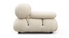 Bellini Module - Cream Chunky Performance Weave (Outdoor) - Image 4