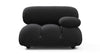 Bellini Module - Black Performance Weave (Outdoor) - Image 1