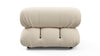 Bellini Module - Cream Chunky Performance Weave (Outdoor) - Image 6