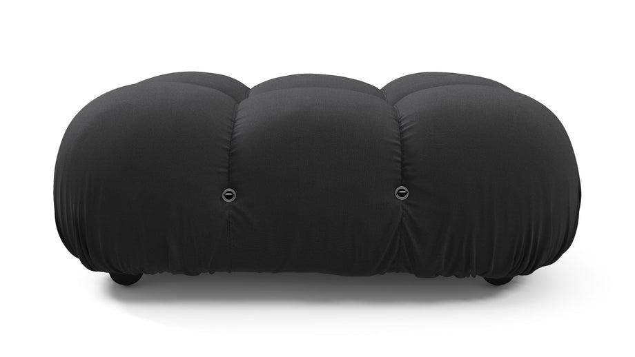 Bellini OttomanBlack Performance Weave (Outdoor)