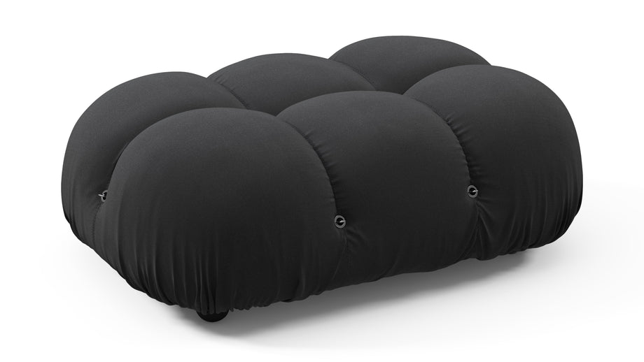 Bellini OttomanBlack Performance Weave (Outdoor)
