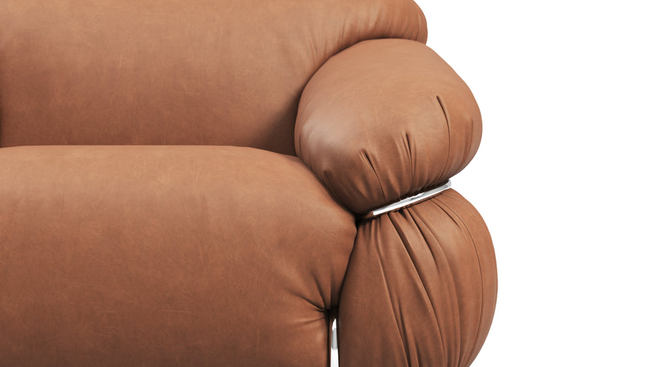 SesannChestnut Vegan Leather