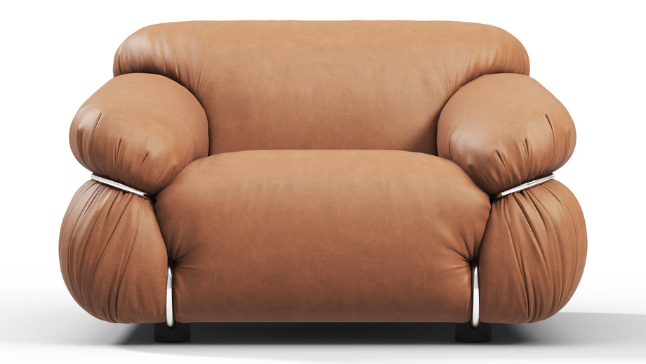 SesannChestnut Vegan Leather