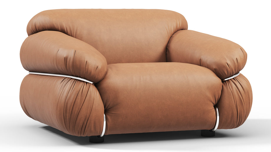 SesannChestnut Vegan Leather