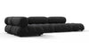 Bellini Sectional - Black Performance Weave (Outdoor) - Image 2