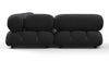 Bellini Sectional - Black Performance Weave (Outdoor) - Image 4