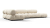 Bellini Sectional - Cream Chunky Performance Weave (Outdoor) - Image 2