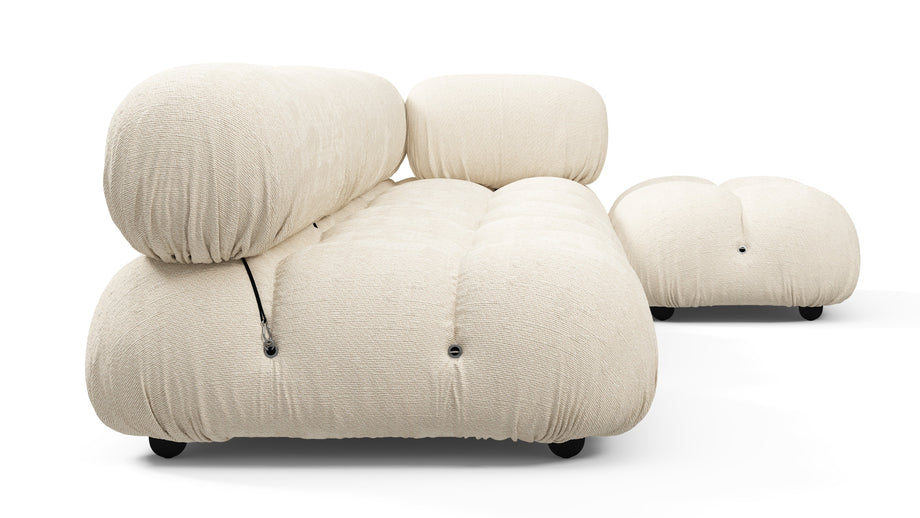 Bellini SeccionalCream Chunky Performance Weave (Outdoor)