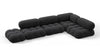 Bellini Sectional - Black Performance Weave (Outdoor) - Image 3
