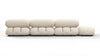 Bellini Sectional - Cream Chunky Performance Weave (Outdoor) - Image 5
