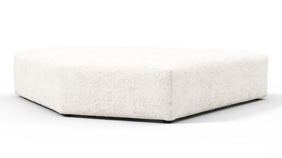On the Rocks - On the Rocks - On the Rocks Module, Seat Section 4, White Textured Chenille - Image 2