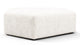 On the Rocks - On the Rocks - On the Rocks Module, Seat Section 4, White Textured Chenille - Image 3