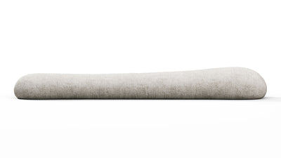 On the Rocks - On the Rocks - On the Rocks Module, Large Backrest, Dove Textured Chenille - Image 1