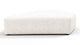 On the Rocks - On the Rocks - On the Rocks Module, Seat Section 3, White Textured Chenille - Image 1