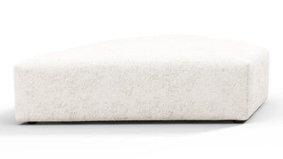 On the Rocks - On the Rocks - On the Rocks Module, Seat Section 3, White Textured Chenille - Image 1