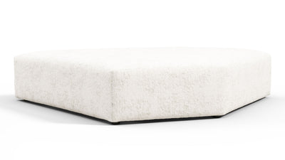 On the Rocks - On the Rocks - On the Rocks Module, Seat Section 3, White Textured Chenille - Image 2