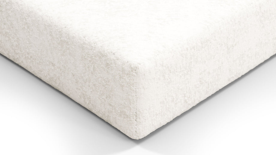 On the RocksOn the Rocks - On the Rocks Module, Seat Section 1, White Textured Chenille
