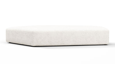 On the Rocks - On the Rocks - On the Rocks Module, Seat Section 1, White Textured Chenille - Image 1