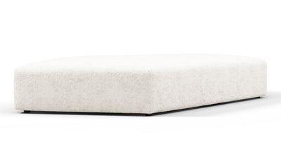 On the Rocks - On the Rocks - On the Rocks Module, Seat Section 1, White Textured Chenille - Image 2