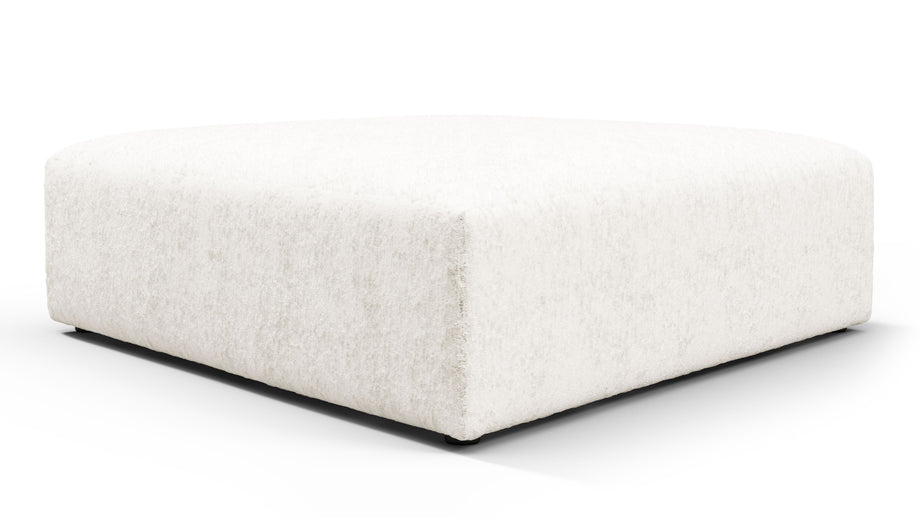 On the RocksOn the Rocks - On the Rocks Module, Seat Section 2, White Textured Chenille