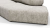On the Rocks - On the Rocks - On the Rocks Sofa, Five Seater, Dove Textured Chenille - Image 7