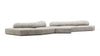 On the Rocks - On the Rocks - On the Rocks Sofa, Five Seater, Dove Textured Chenille - Image 2