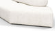 On the Rocks - On the Rocks - On the Rocks Sofa, Five Seater, White Textured Chenille - Image 7