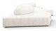 On the Rocks - On the Rocks - On the Rocks Sofa, Five Seater, White Textured Chenille - Image 3