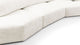 On the Rocks - On the Rocks - On the Rocks Sofa, Large Corner, White Textured Chenille - Image 8