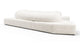 On the Rocks - On the Rocks - On the Rocks Sofa, Large Corner, White Textured Chenille - Image 5
