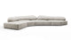 On the Rocks - On the Rocks - On the Rocks Sofa, Left Corner, Dove Textured Chenille - Image 1