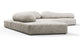 On the Rocks - On the Rocks - On the Rocks Sofa, Left Corner, Dove Textured Chenille - Image 2