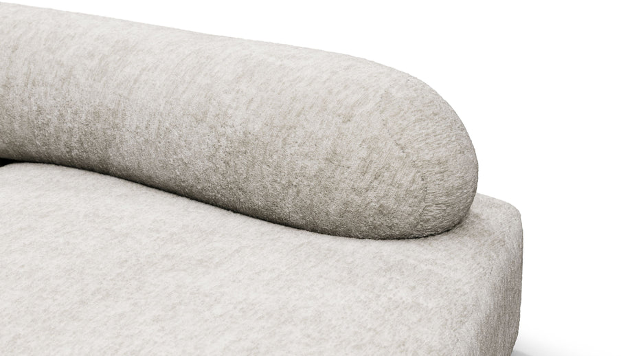 On the RocksOn the Rocks - On the Rocks Sofa, Small, Dove Textured Chenille