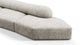 On the Rocks - On the Rocks - On the Rocks Sofa, Three Seater, Left, Dove Textured Chenille - Image 5