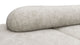 On the Rocks - On the Rocks - On the Rocks Sofa, Three Seater, Left, Dove Textured Chenille - Image 6