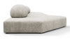 On the Rocks - On the Rocks - On the Rocks Sofa, Three Seater, Left, Dove Textured Chenille - Image 3