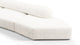 On the Rocks - On the Rocks - On the Rocks Sofa, Three Seater, Left, White Textured Chenille - Image 5