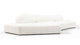 On the Rocks - On the Rocks - On the Rocks Sofa, Three Seater, Left, White Textured Chenille - Image 2