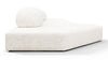 On the Rocks - On the Rocks - On the Rocks Sofa, Three Seater, Left, White Textured Chenille - Image 3