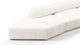 On the Rocks - On the Rocks - On the Rocks Sofa, Three Seater, Right, White Textured Chenille - Image 5
