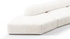 On the Rocks - On the Rocks - On the Rocks Sofa, Three Seater, Right, White Textured Chenille - Image 5