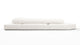 On the Rocks - On the Rocks - On the Rocks Sofa, Three Seater, Right, White Textured Chenille - Image 4