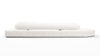 On the Rocks - On the Rocks - On the Rocks Sofa, Three Seater, Right, White Textured Chenille - Image 4