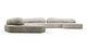On the Rocks - On the Rocks - On the Rocks Sofa, U Shape, Dove Textured Chenille - Image 3