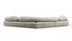 On the Rocks - On the Rocks - On the Rocks Sofa, U Shape, Dove Textured Chenille - Image 7