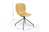 Aarhus Eiffel Chair Ginger with product dimensions labelled, an office chair for modern workspaces.