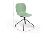 Aarhus Eiffel Chair Green with product dimensions labelled, an office chair for modern workspaces.
