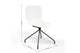 Aarhus Eiffel Chair White with product dimensions labelled, an office chair for modern workspaces.