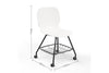 Aarhus Eiffel Education Chair, front product image in white, great for educational spaces, schools and universities